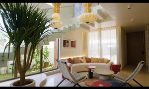 Living Room in 4 BHK Villa at KMV Vivaan, Poranki – for Sale