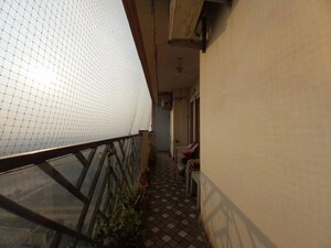 Staircase in 2 BHK Apartment at Saya Gold Avenue, Vaibhav Khand – for Sale