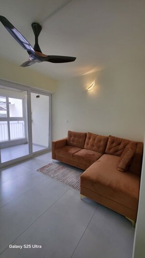 Living Room in 2 BHK Apartment at Casagrand Boulevard, Hennur Road – for Rent