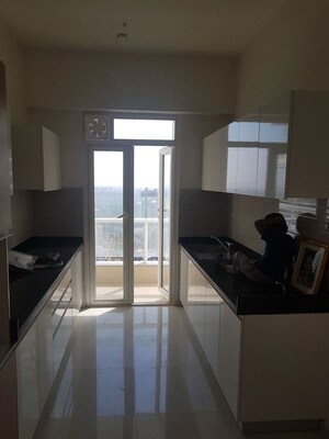 Kitchen in 3 BHK Apartment at Omkar Alta Monte, Malad East – for Rent
