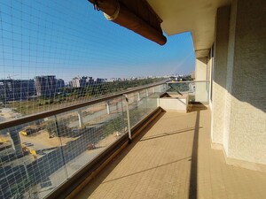 Balcony in 3 BHK Apartment at Raysan – for Sale