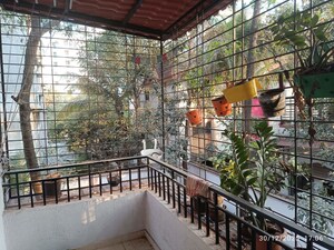 Balcony in 3 BHK Apartment at Runwal Sameeksha, Baner – for Rent