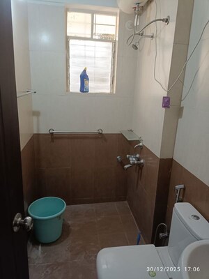 Bathroom in 3 BHK Apartment at Runwal Sameeksha, Baner – for Rent