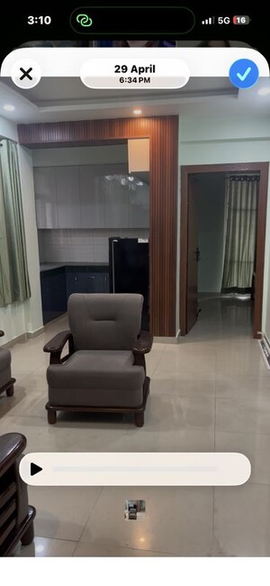 Living Room in 2 BHK Apartment at Shree Vardhman Green Court, Sector 90 – for Rent