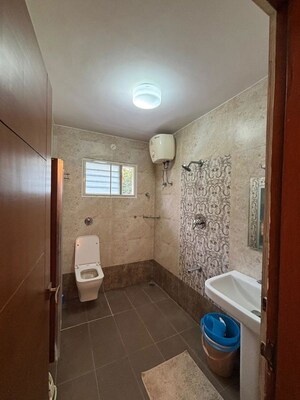 Bathroom in 3 BHK Apartment at Valmark Orchard Square, Jp Nagar – for Sale