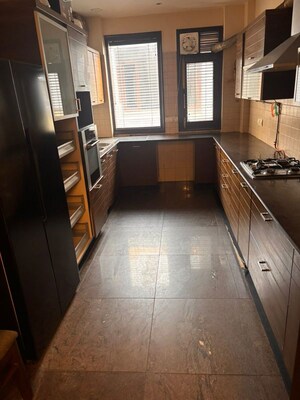 Kitchen in 4 BHK Builder Floor at Sukhdev Vihar – for Rent