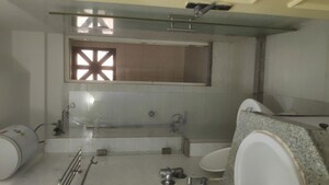 Bathroom in 2 BHK Apartment at Hiranandani Gardens Valencia, Powai – for Rent