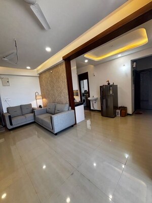 Living Room in 3 BHK Apartment at Shri Rameshwaram – for Sale