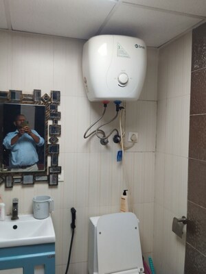 Bathroom in 3 BHK Apartment at Supertech Cape Town, Sector 74 – for Rent