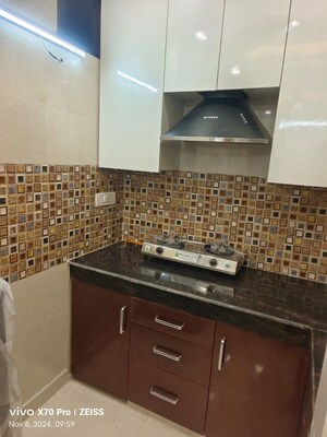 Kitchen in 3 BHK Builder Floor at Sukhdev Vihar – for Rent