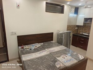 Bedroom in 3 BHK Builder Floor at Sukhdev Vihar – for Rent