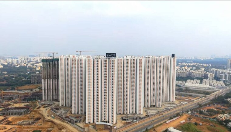 Exterior View, my-home-sayuk 3 Bedroom 1573 Sq.Ft. Apartment In Tellapur Hyderabad 10358113