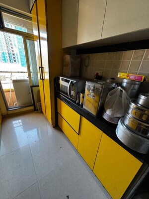 Team Area in 2 BHK Apartment at Soham Tropical Lagoon, Ghodbunder Road – for Rent