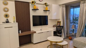 Team Area in 2 BHK Apartment at Soham Tropical Lagoon, Ghodbunder Road – for Rent