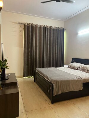 Bedroom in 3 BHK Apartment at UPAVP Ganga Yamuna And Hindon Enclave, Pratap Vihar – for Rent