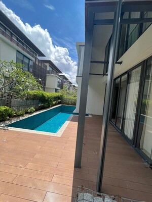 Balcony in 4 BHK Independent House at Embassy Boulevard, Yelahanka – for Sale