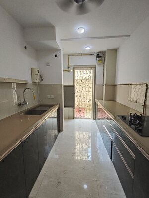Kitchen in 2.5 BHK Apartment at Hiranandani Estate, Ghodbunder Road – for Rent