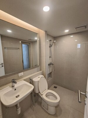 Bathroom in 2.5 BHK Apartment at Hiranandani Estate, Ghodbunder Road – for Rent