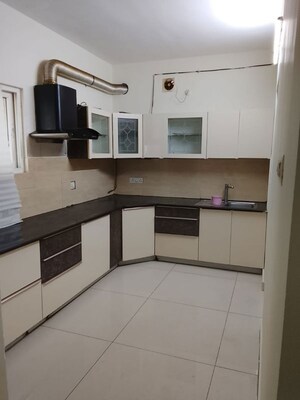 Kitchen in 3 BHK Apartment at Cybercity Rainbow Vistas, Hi Tech City – for Rent
