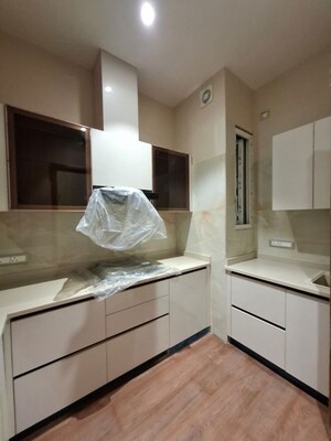 Kitchen in 3 BHK Builder Floor at Chittaranjan Park – for Sale