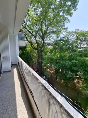 Balcony in 3 BHK Builder Floor at Chittaranjan Park – for Sale