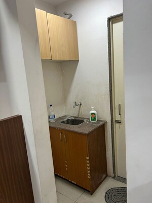 Bathroom in  Office Space at Goyal Synergy Tower, Makarba – for Rent