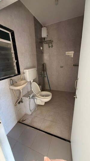 Bathroom in 3 BHK Apartment at Sugee Hiranya, Dadar West – for Rent