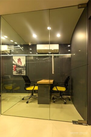 Team Area in  Office Space at Shivalik Shilp, Sanidhya – for Rent