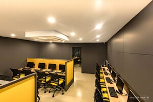 Team Area in  Office Space at Shivalik Shilp, Sanidhya – for Rent