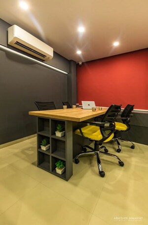 Team Area in  Office Space at Shivalik Shilp, Sanidhya – for Rent