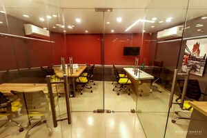 Team Area in  Office Space at Shivalik Shilp, Sanidhya – for Rent