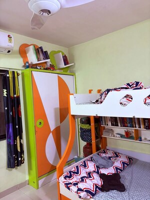 Bedroom in 2 BHK Apartment at Ganesh Nabhangan, Dhayari – for Sale