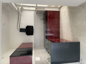 Kitchen in 2.5 BHK Apartment at Godrej Park Greens, Mamurdi – for Rent