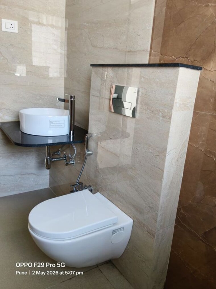 Bathroom, amits-bloomfield 3 Bedroom 1600 Sq.Ft. Apartment In Ambegaon Budruk Pune 10358358