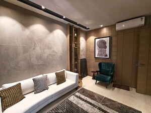 Living Room in 4 BHK Apartment at Lodha Belmondo, Gahunje – for Sale