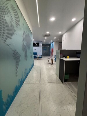 Building Lobby in  Office Space at Gurukul – for Rent