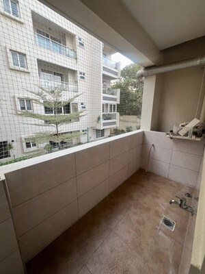 Balcony in 3 BHK Apartment at Meenakshi Greens, Jp Nagar – for Rent