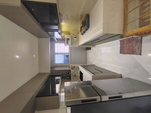 Kitchen in 3 BHK Penthouse at Ratan Prestige, Kharadi – for Rent