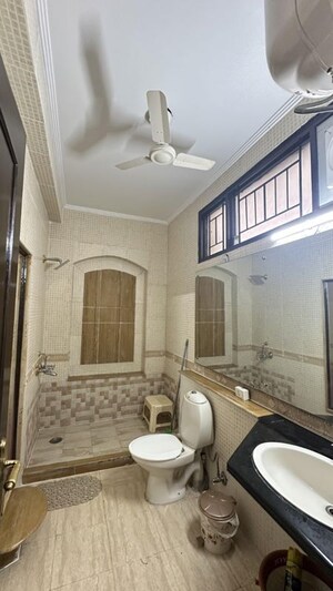 Bathroom in 3 BHK Apartment at SS Mayfield Gardens, Sector 51 – for Rent