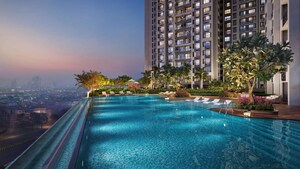 Swimming Pool in 2 BHK Apartment at Dosti 604, Wagle Industrial Estate – for Sale