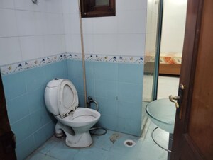 Bathroom in 3 BHK Builder Floor at Kalkaji – for Rent