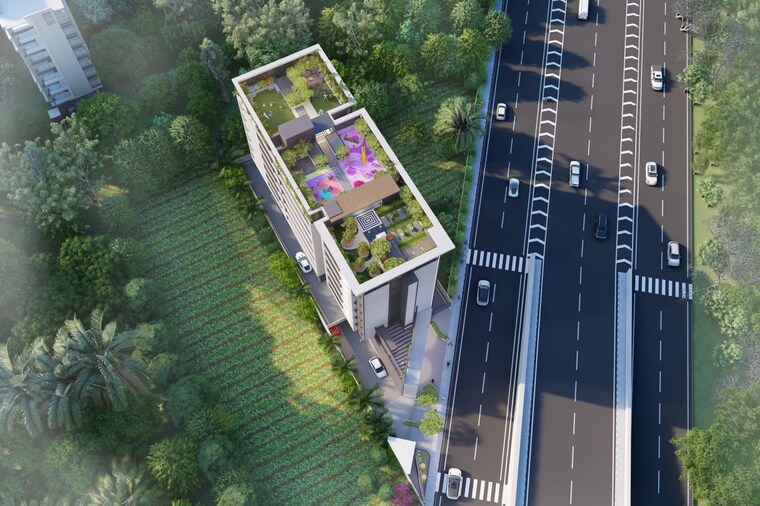 Exterior View, saakshi-parva-anand 2 Bedroom 771 Sq.Ft. Builder Floor In Ravet Pune 10358492