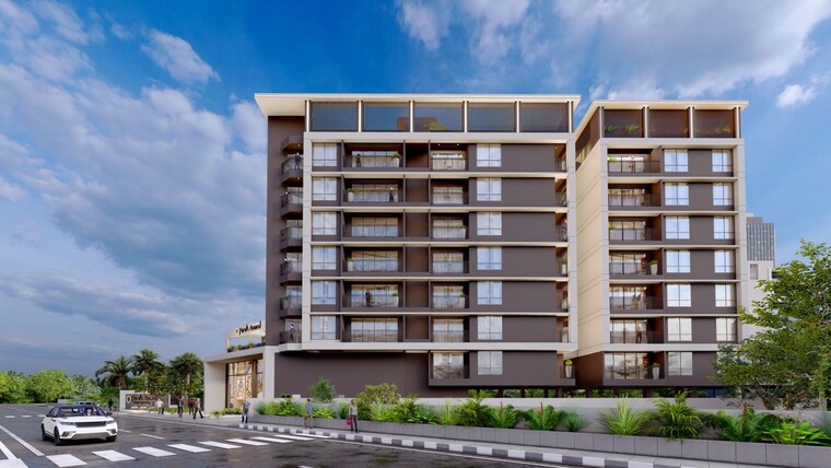 Exterior View, saakshi-parva-anand 2 Bedroom 771 Sq.Ft. Builder Floor In Ravet Pune 10358492