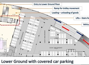 Floor Plan in  Shop at Kharghar Sector 4 – for Rent