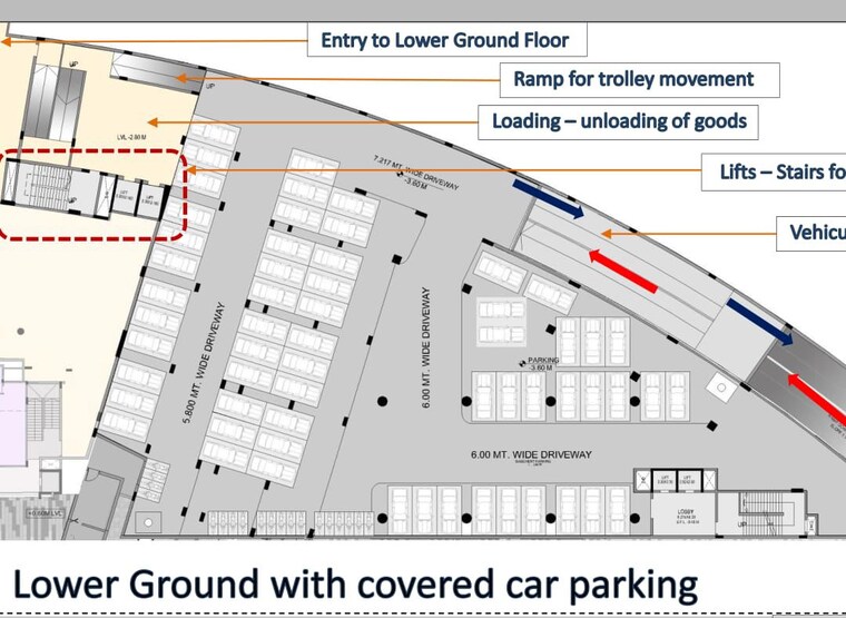 Floor Plan, kharghar sector 4 Commercial Shop 300 Sq.Ft. In Kharghar Sector 4 Navi Mumbai 10358456