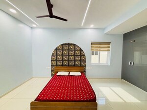 Bedroom in 5 BHK Villa at Rajapushpa Green Dale, Tellapur – for Rent