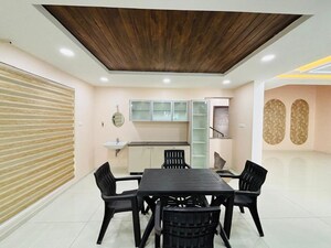 Team Area in 5 BHK Villa at Rajapushpa Green Dale, Tellapur – for Rent