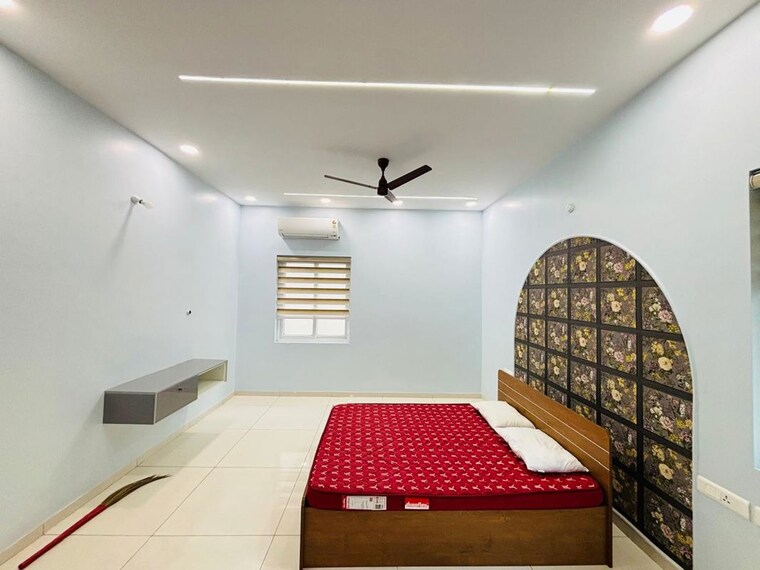 Bedroom, rajapushpa-green-dale 5 Bedroom 4200 Sq.Ft. Villa In Tellapur Hyderabad 10358503