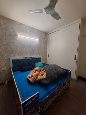 Bedroom in 2 BHK Builder Floor at Smart World Orchard, Sector 61 – for Rent