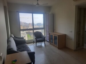 Living Room in 1 BHK Apartment at Hiranandani Maple, Powai – for Rent